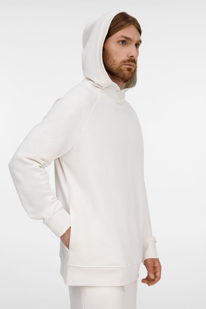 Худи унисекс H5, молочно-белое, размер XL/XXL