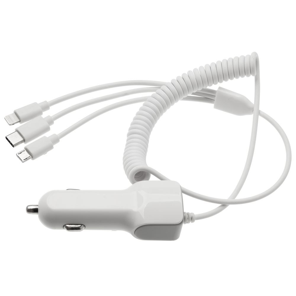 Автомобильное зарядное устройство High Ride с логотипом  | Print Logo