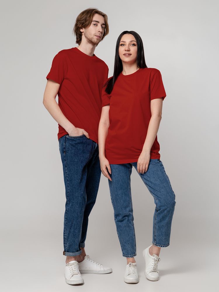 Футболка темно-красная «T-Bolka 160», размер M