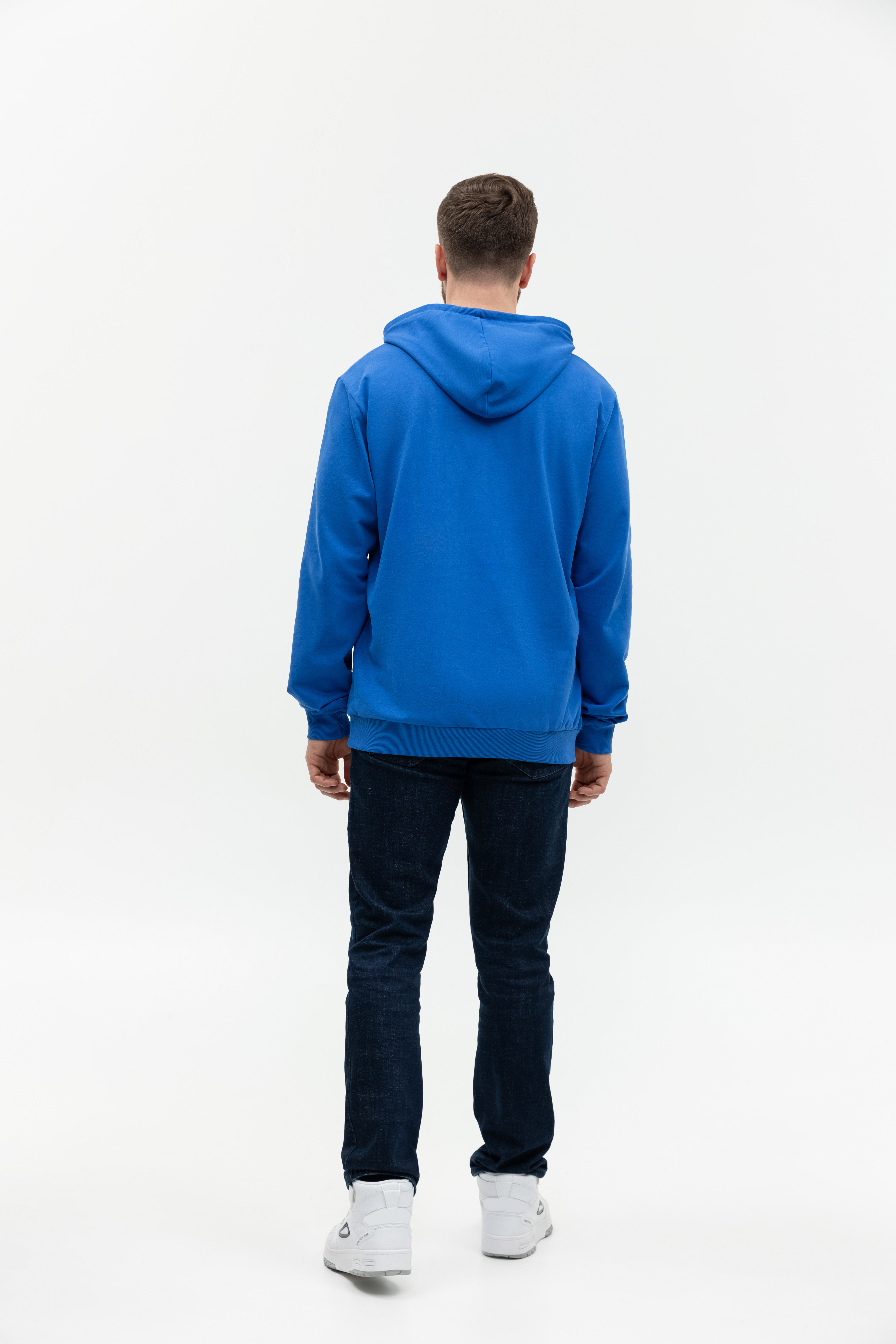 Худи унисекс STAN футер без начёса 260, 23, Синий,  (16/1)  (54/XXL)