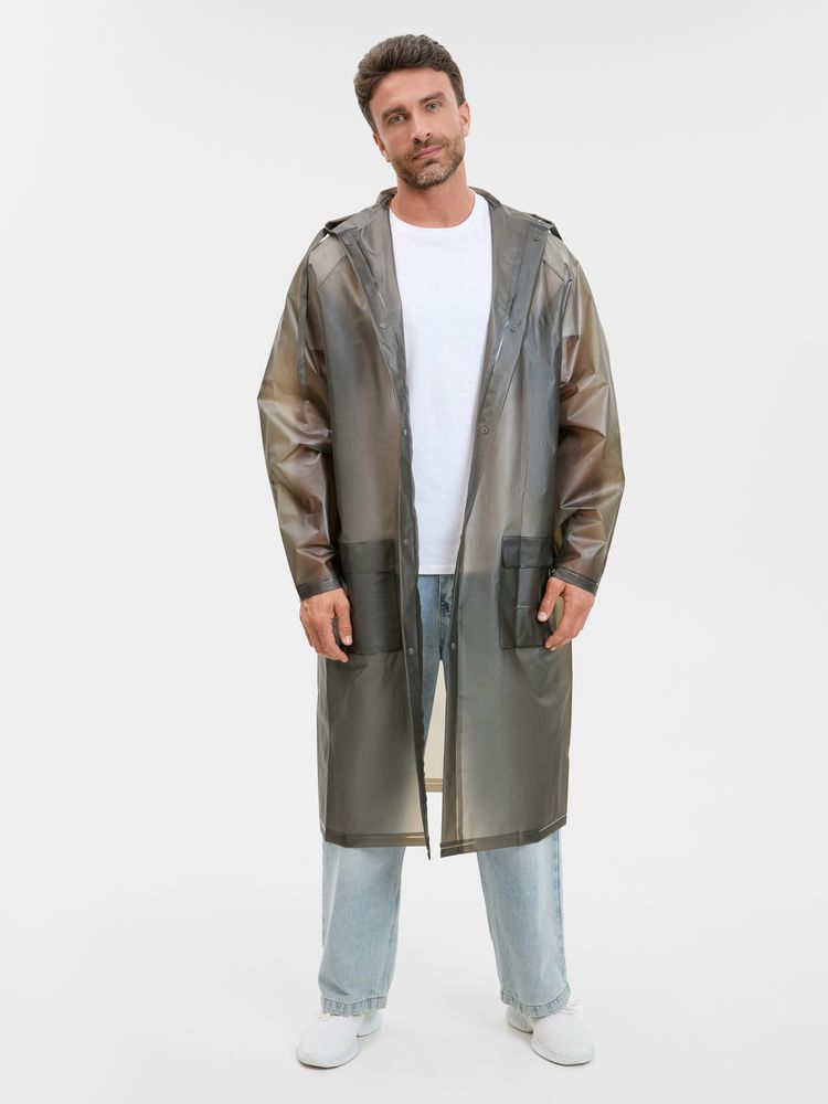 Дождевик RainDrop, серый, размер 3XL/4XL