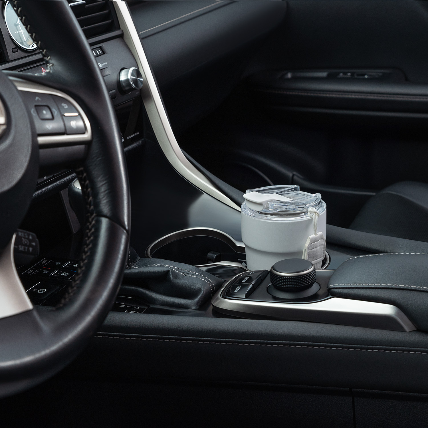 Термокружка вакуумная Монако (Monaco), бежевый