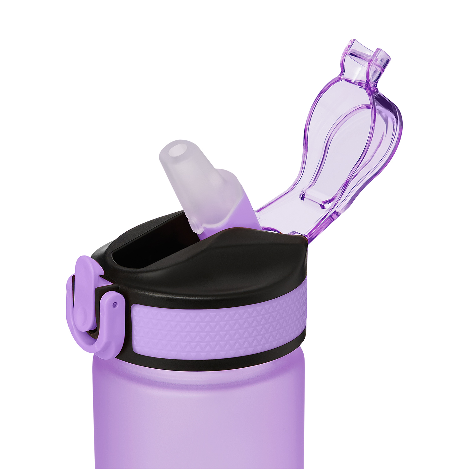 Бутылка для воды Флип мини, фиолетовая