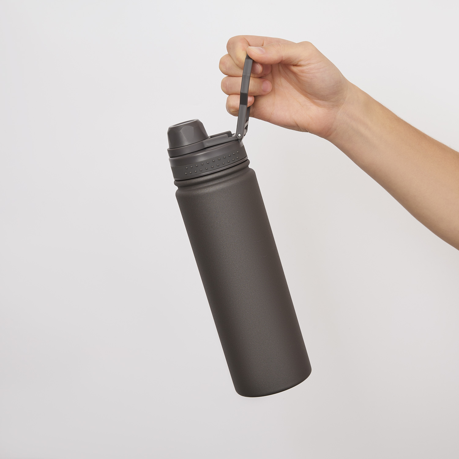 Термобутылка вакуумная герметичная Савона, серая