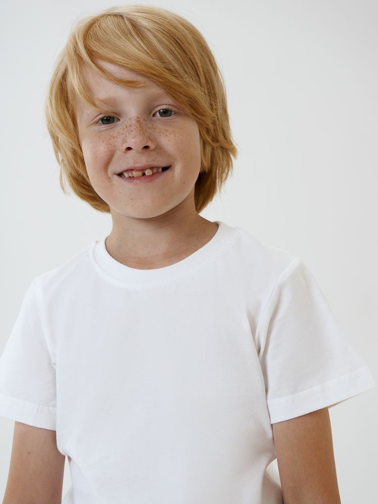 Футболка детская T-Bolka Kids, белая (белоснежная), 14 лет