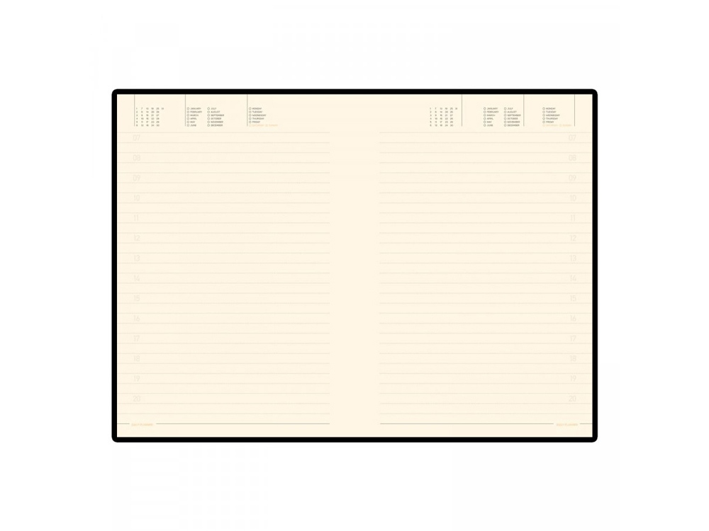 Ежедневник А5 недатированный Megapolis Soft, белый