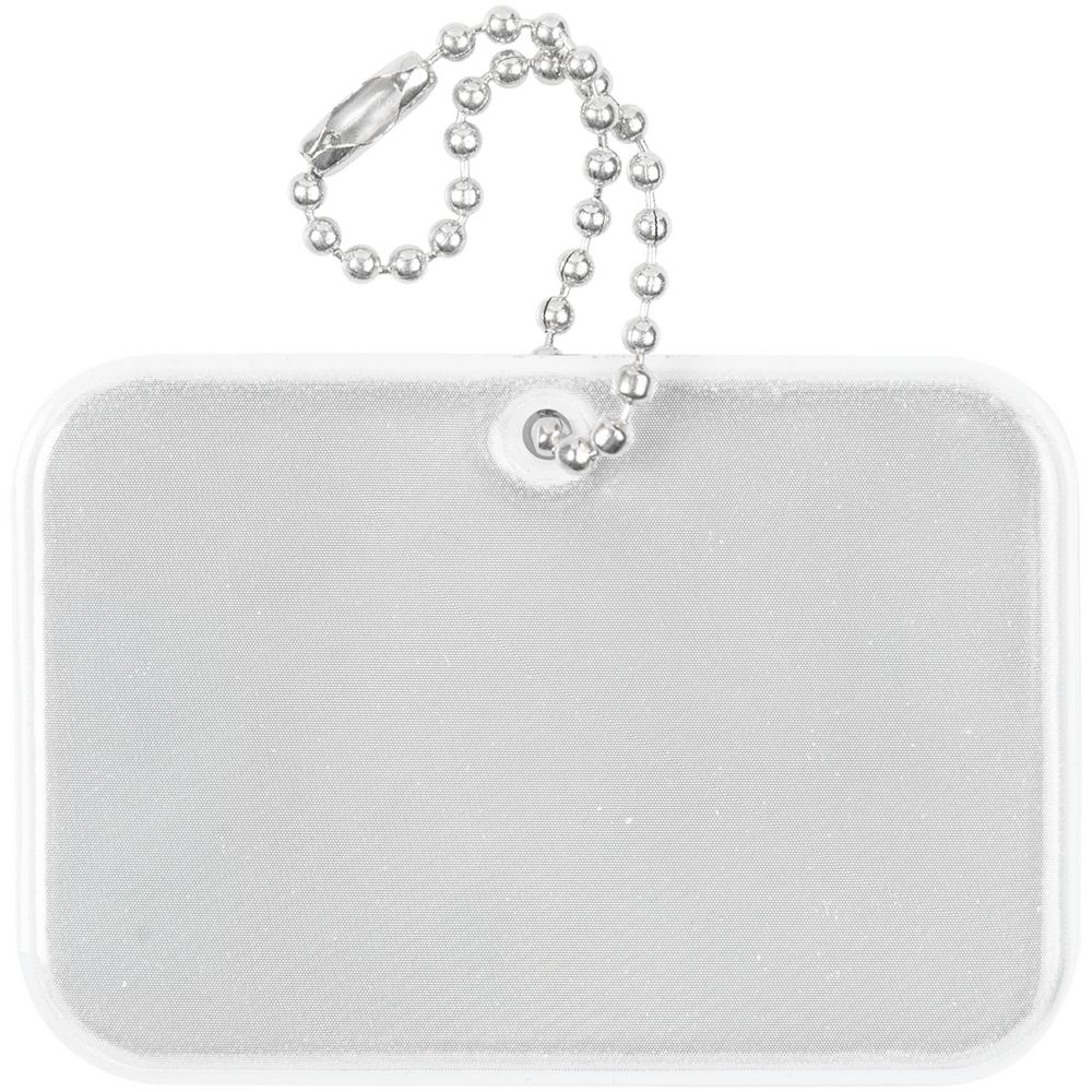 Светоотражатель Spare Care, прямоугольник с логотипом  | Print Logo