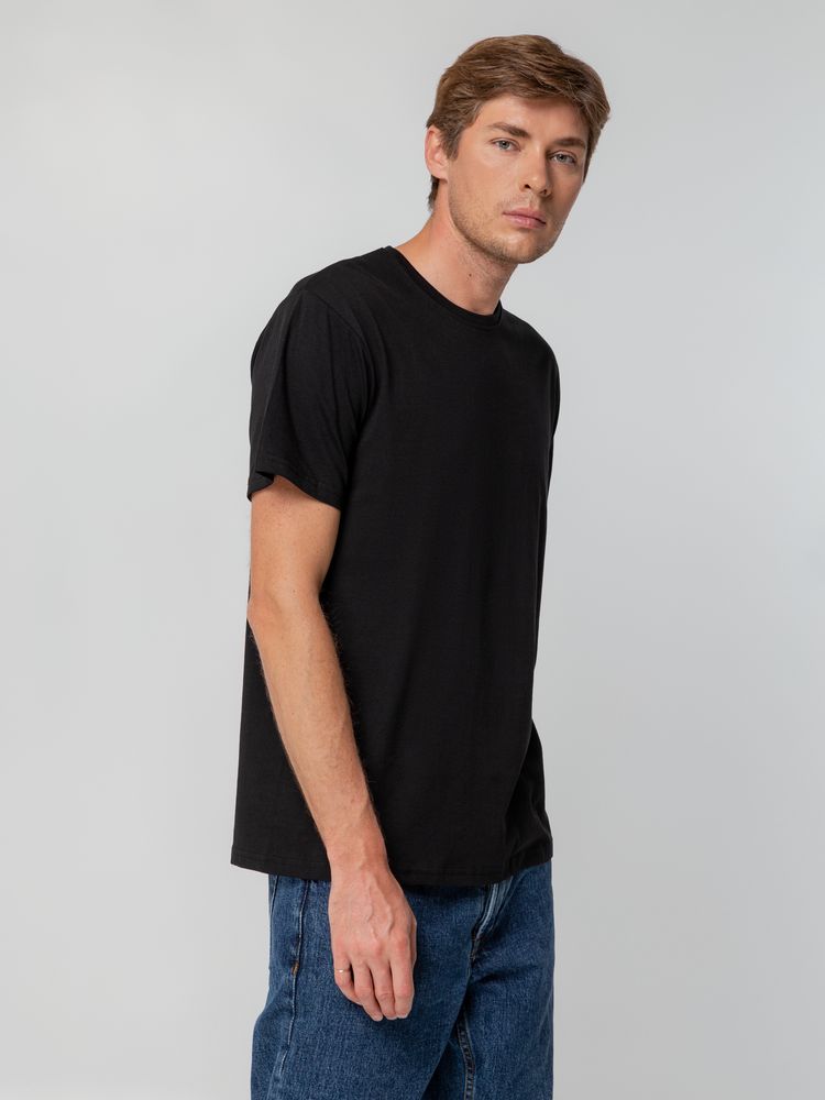 Футболка унисекс T-bolka 140, черная, размер 4XL