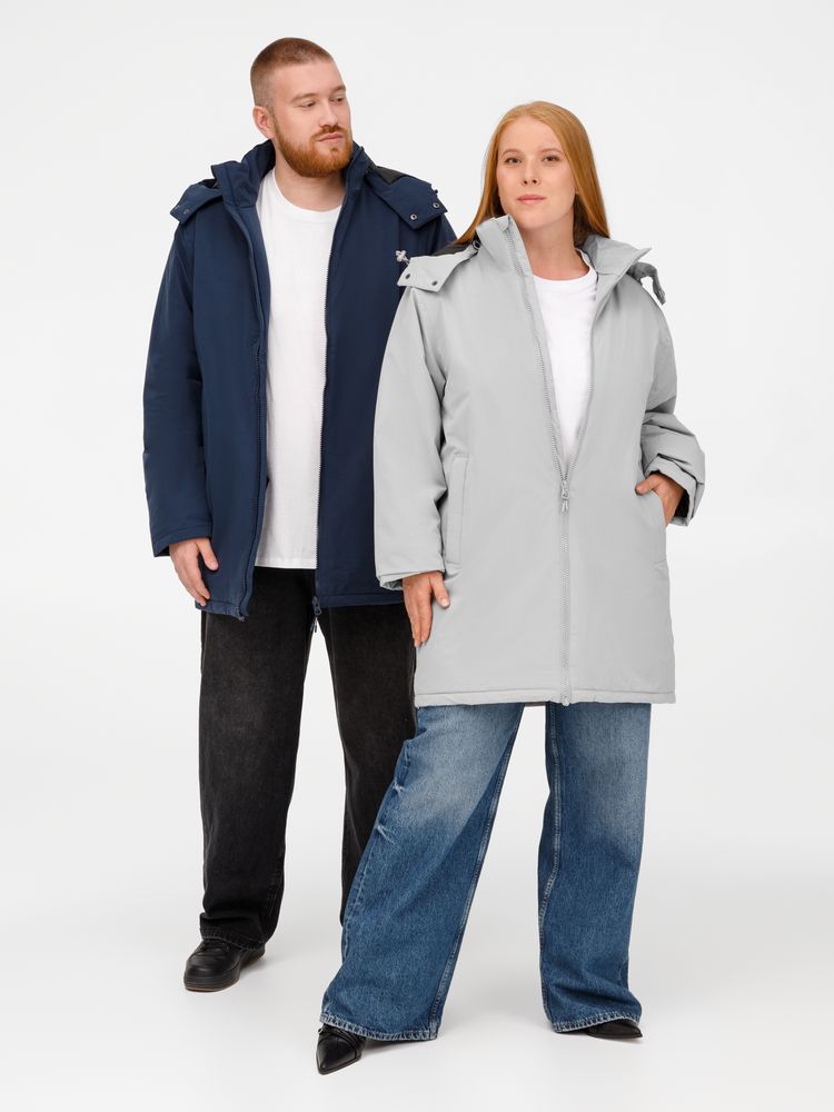 Куртка-парка унисекс Sfera, бежевая, размер 4XL