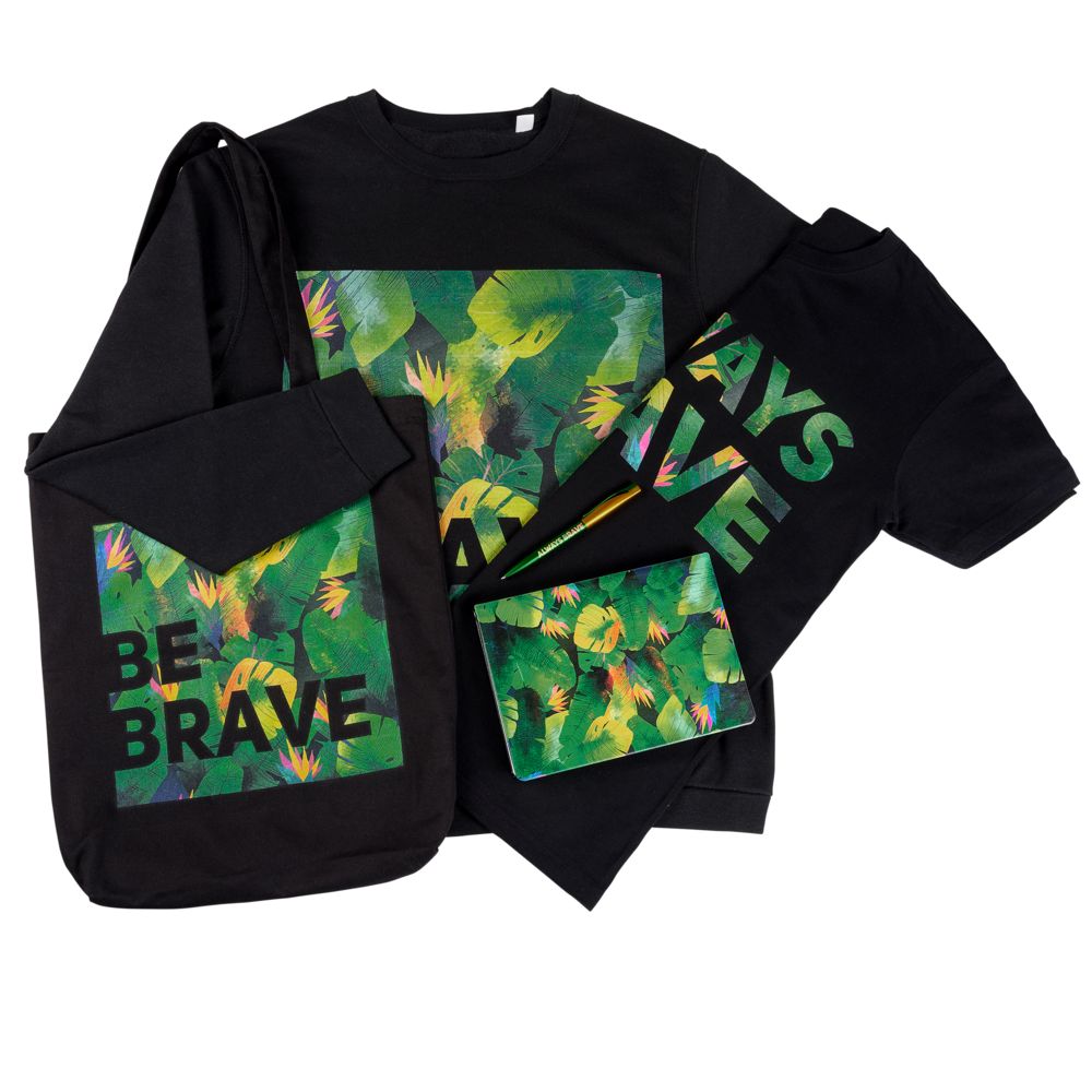 Ручка шариковая «Будь храбрым!» — пример нанесения логотипа (Принтэссенция) | Print Logo