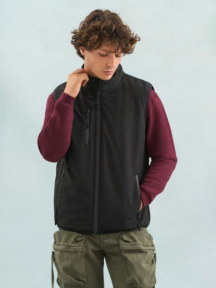 Жилет софтшелл унисекс Falcon BW фото на сайте  Print Logo.