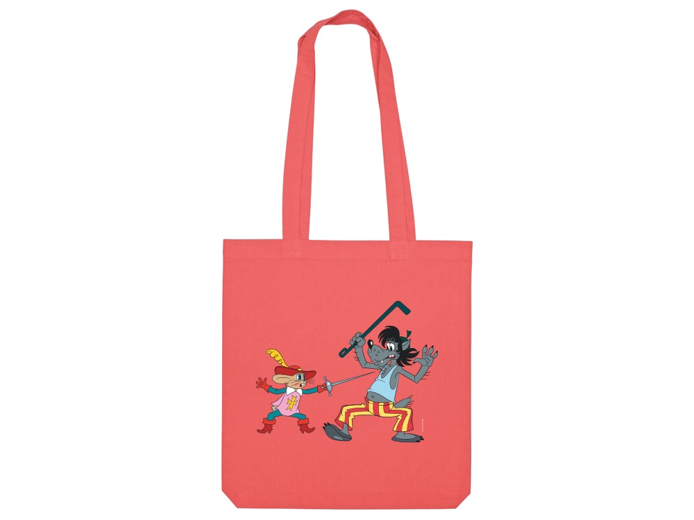 Сумка из плотного хлопка Ну, погоди!, 220 г/м2 фото на сайте Print Logo.
