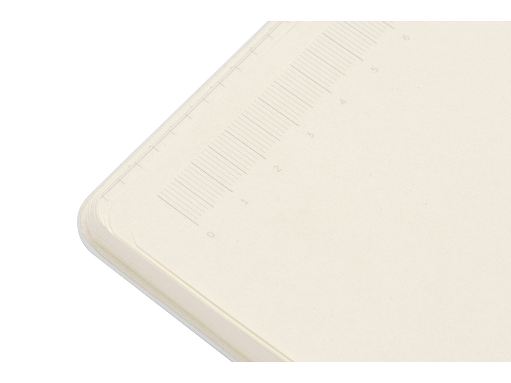 Блокнот Notepeno А5 с тонированными линованными страницами, белый