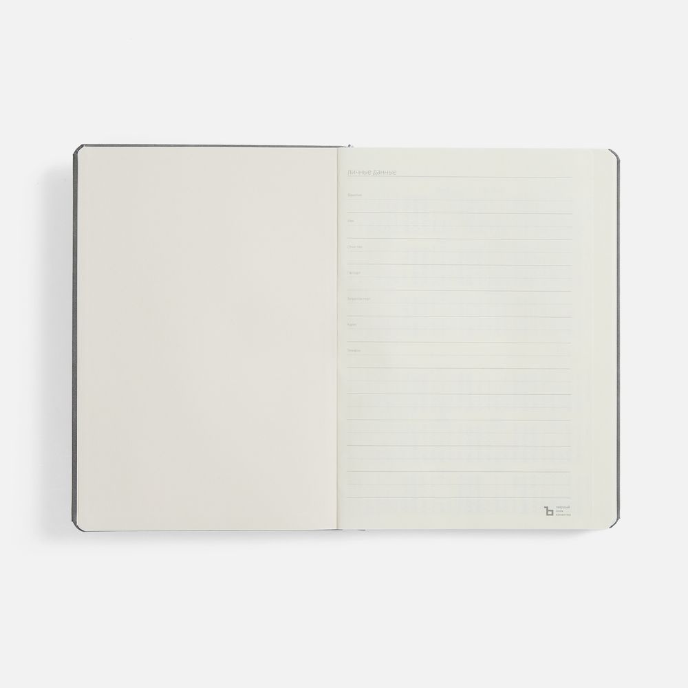 Ежедневник Urban Metal, недатированный фото на сайте Print Logo.