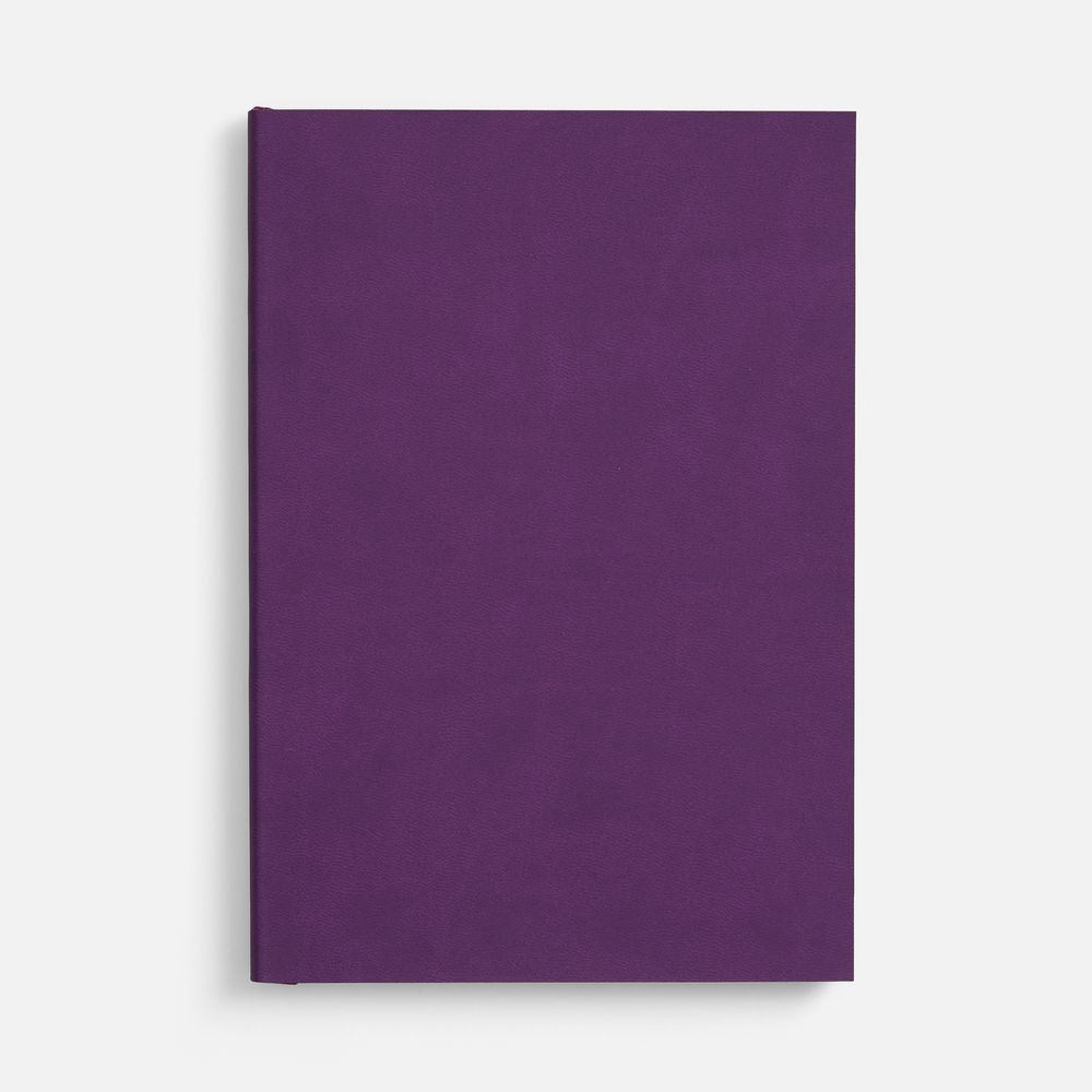 Ежедневник Flat, недатированный, фиолетовый