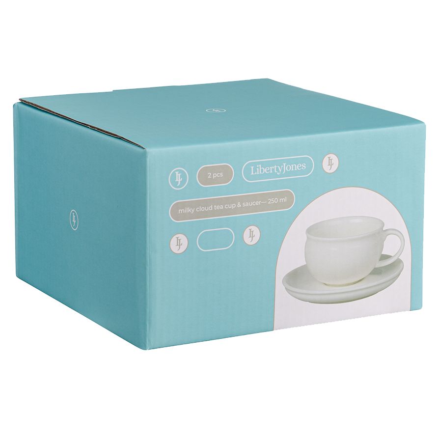 Набор из 2 чайных пар Milky Cloud фото на сайте Print Logo.