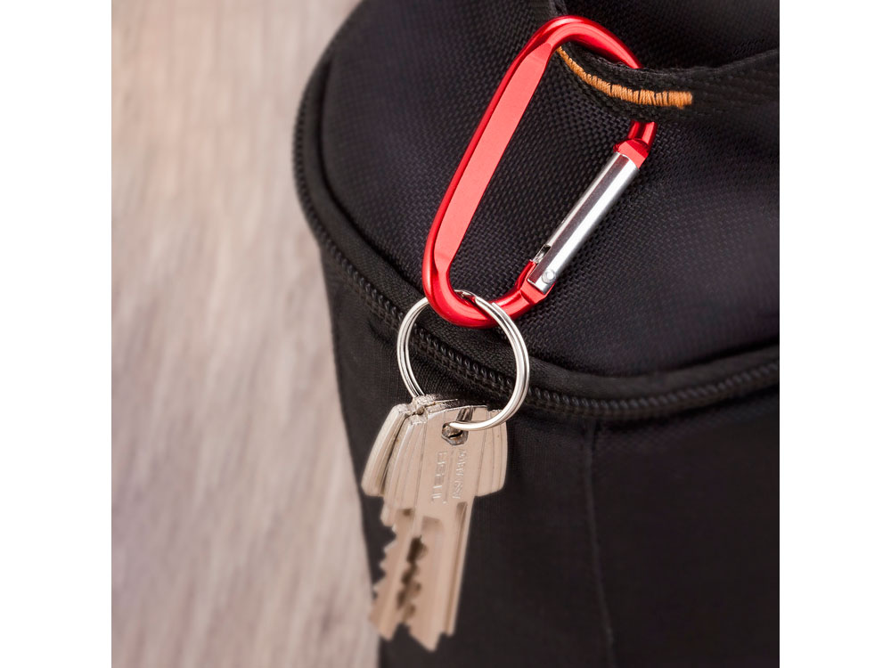 Брелок-карабин для ключей PALE с логотипом  | Print Logo