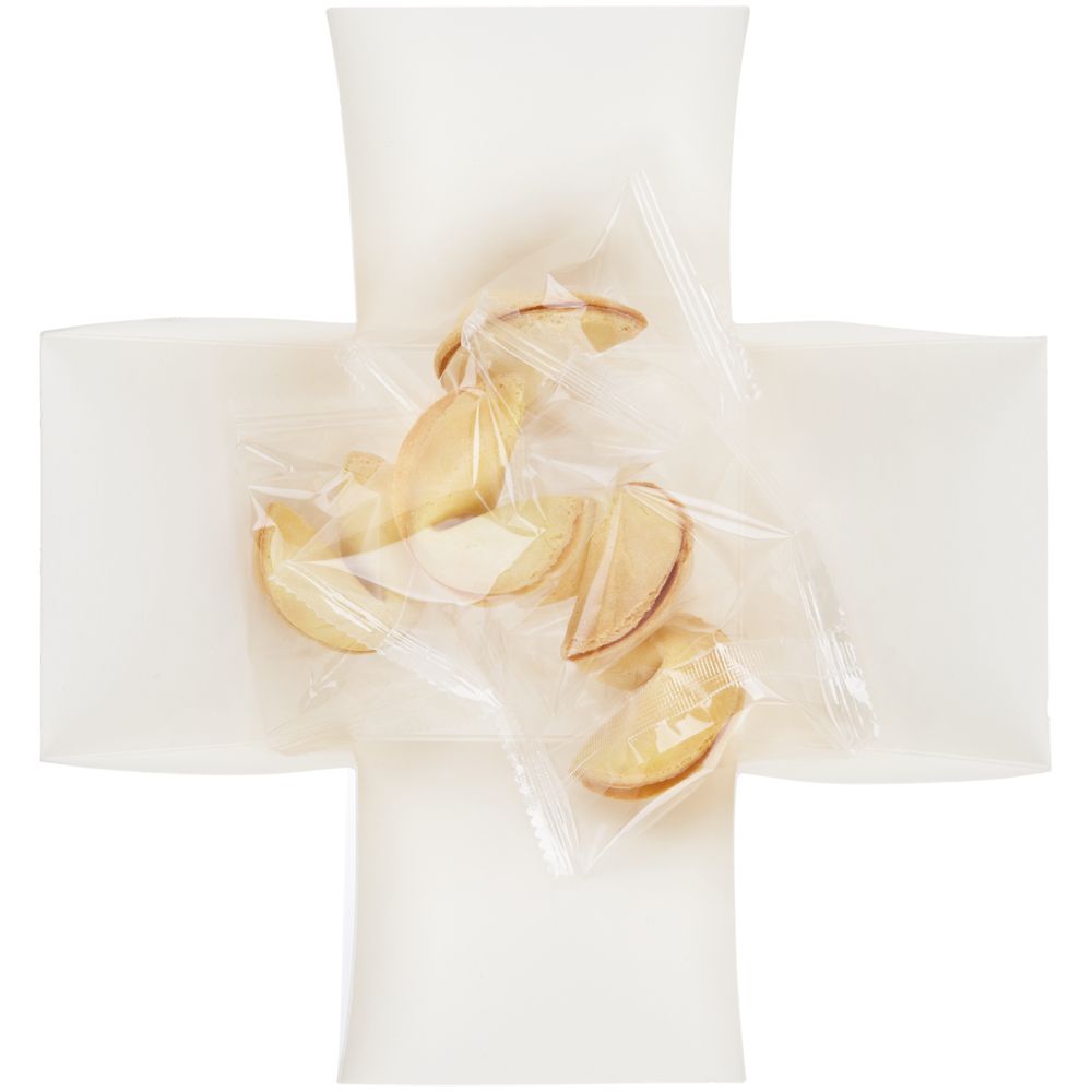 Набор печений с предсказанием Fortune Cookie — пример нанесения логотипа (сделано в России) | Print Logo