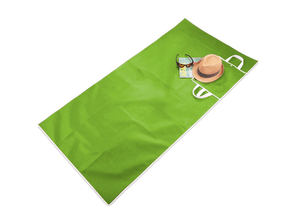 Коврик пляжный Sand Dune, лайм/белый