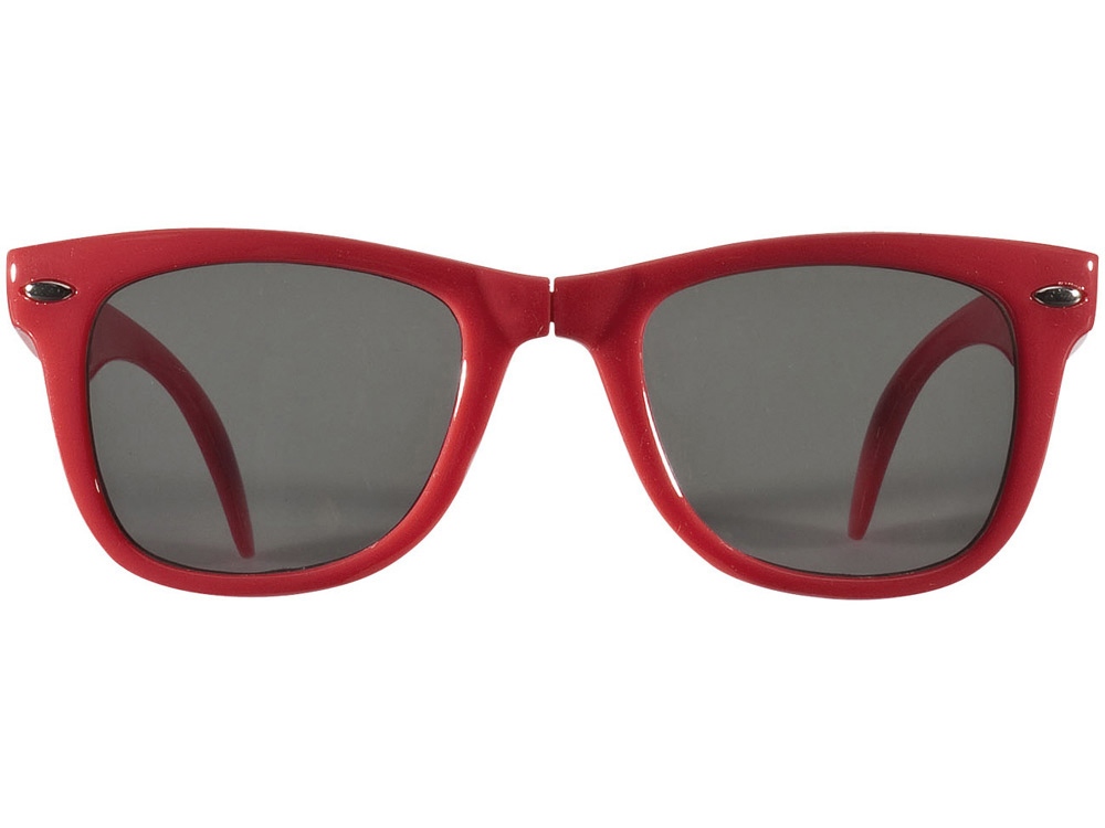 Очки солнцезащитные Sun Ray складные, красный