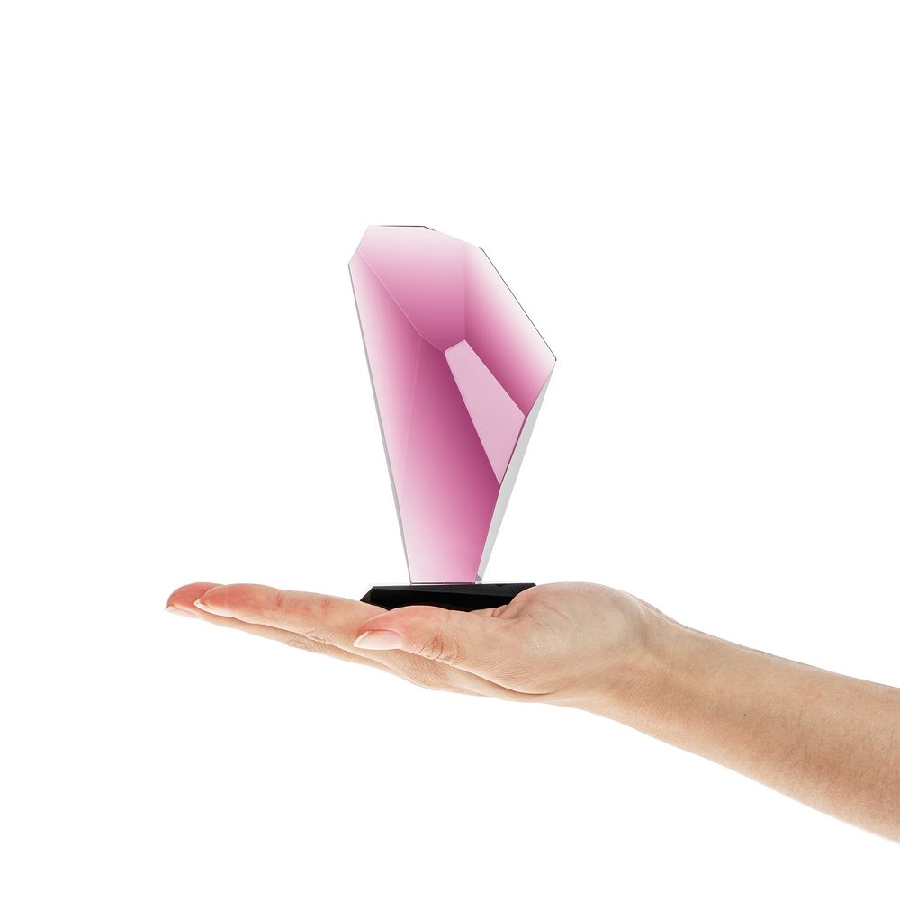 Стела Cristallino — пример нанесения логотипа () | Print Logo