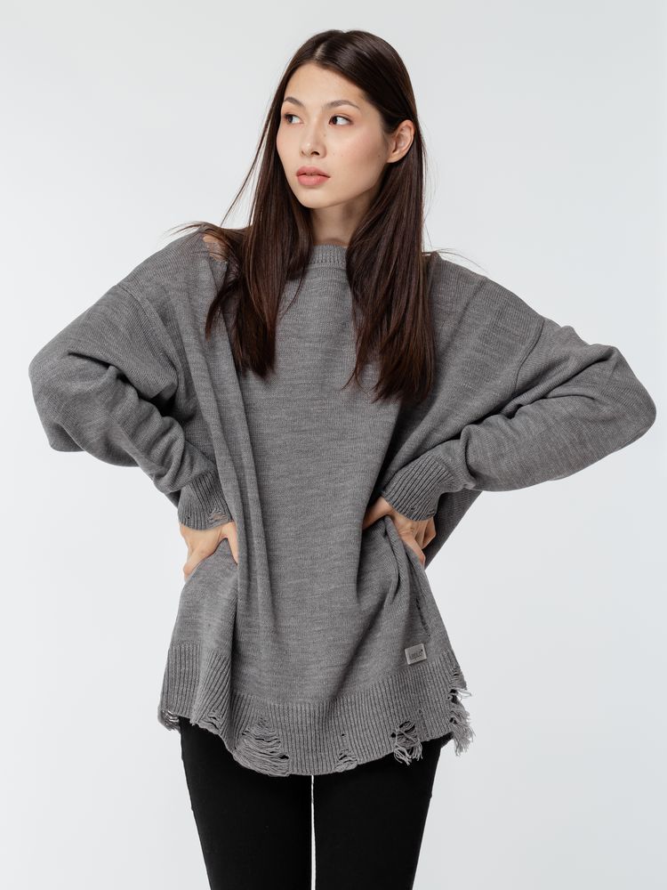 Джемпер оверсайз унисекс Grunge в сумке фото на сайте Print Logo.