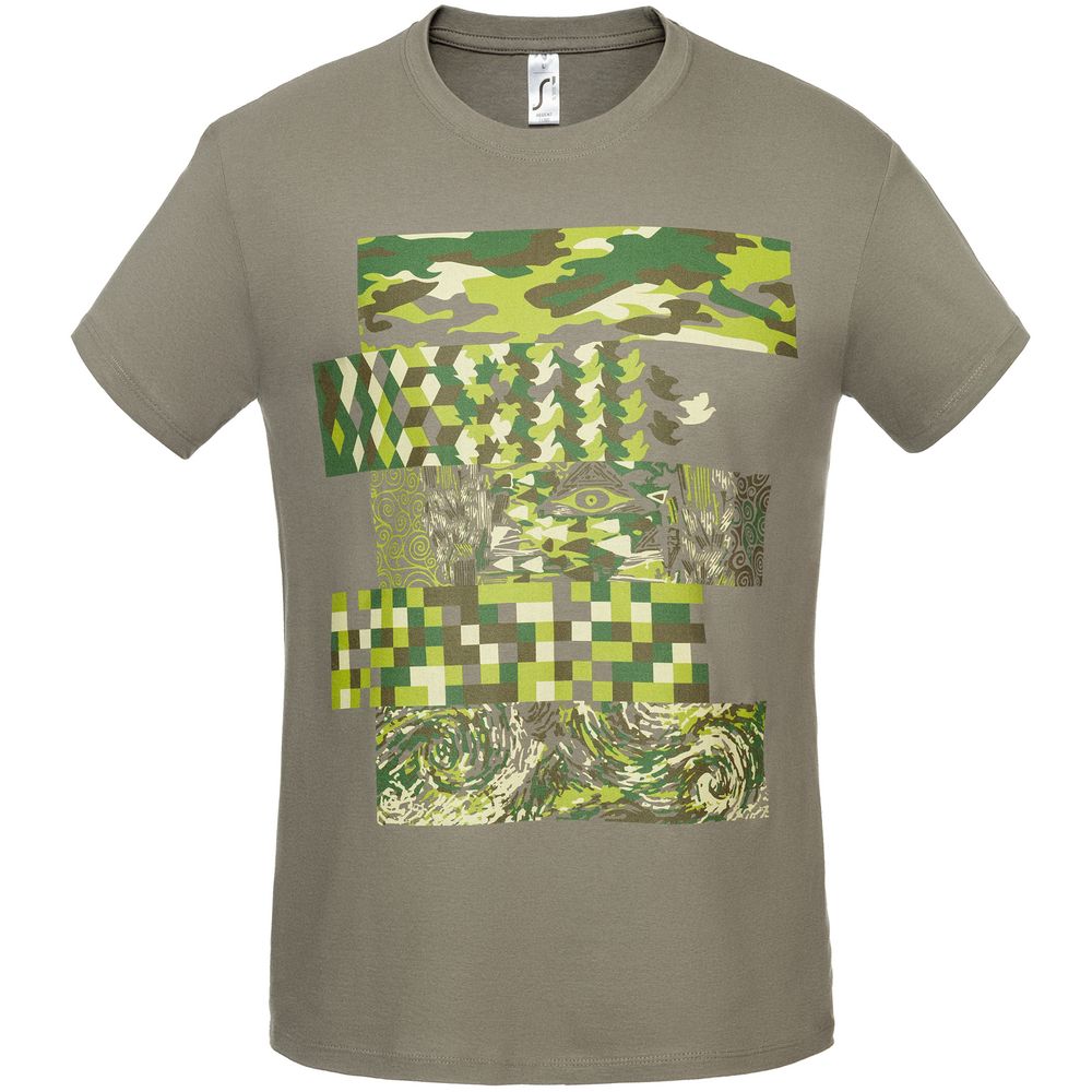 Футболка «Искусство камуфляжа» с логотипом Принтэссенция | Print Logo