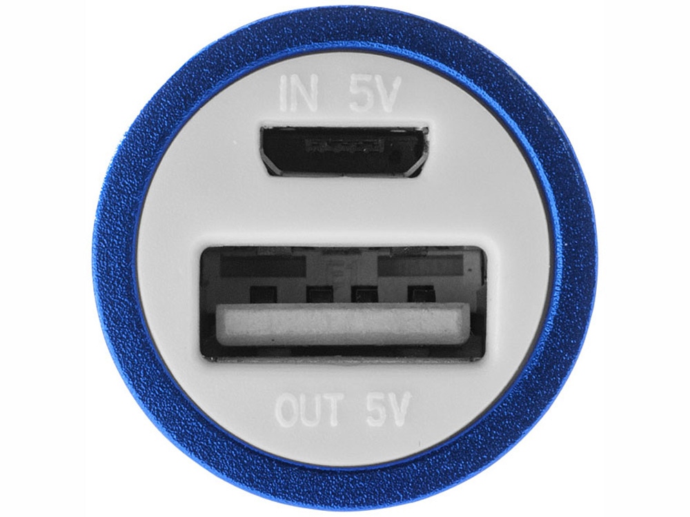 Зарядное устройство Bolt, 2200 мА/ч, ярко-синий