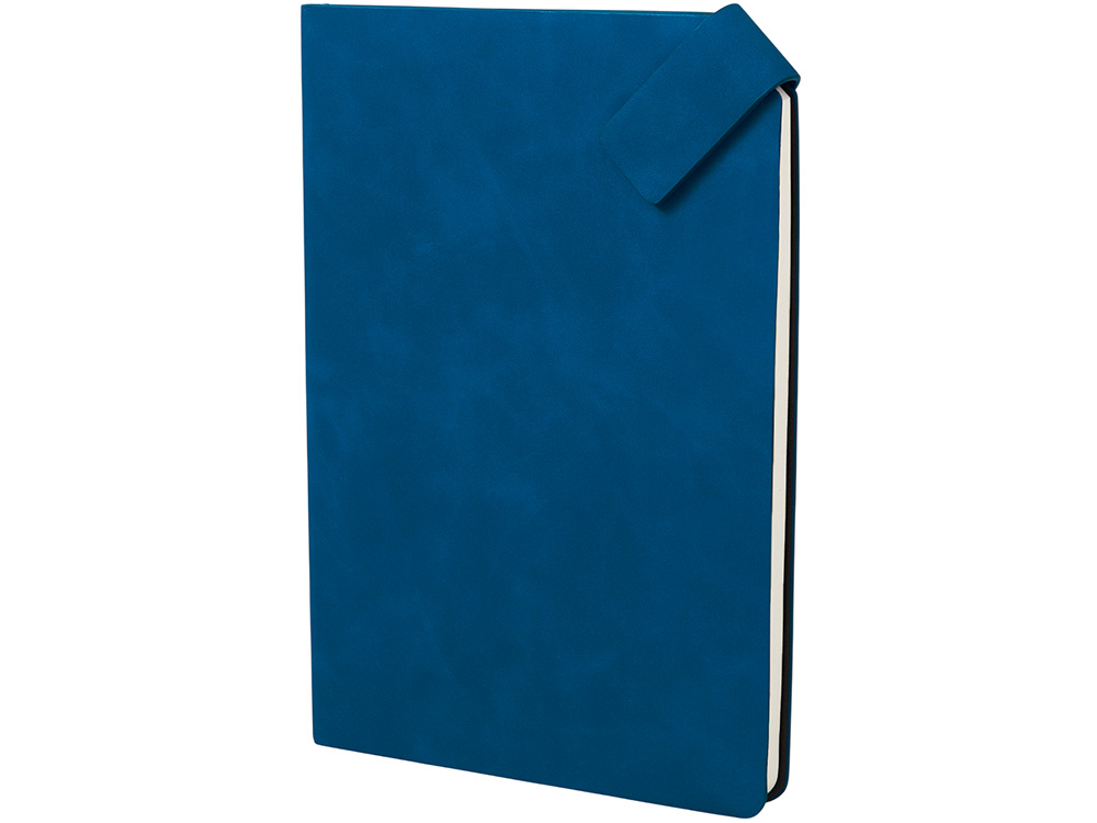 Блокнот А5 в гибкой обложке Chaplin, синий