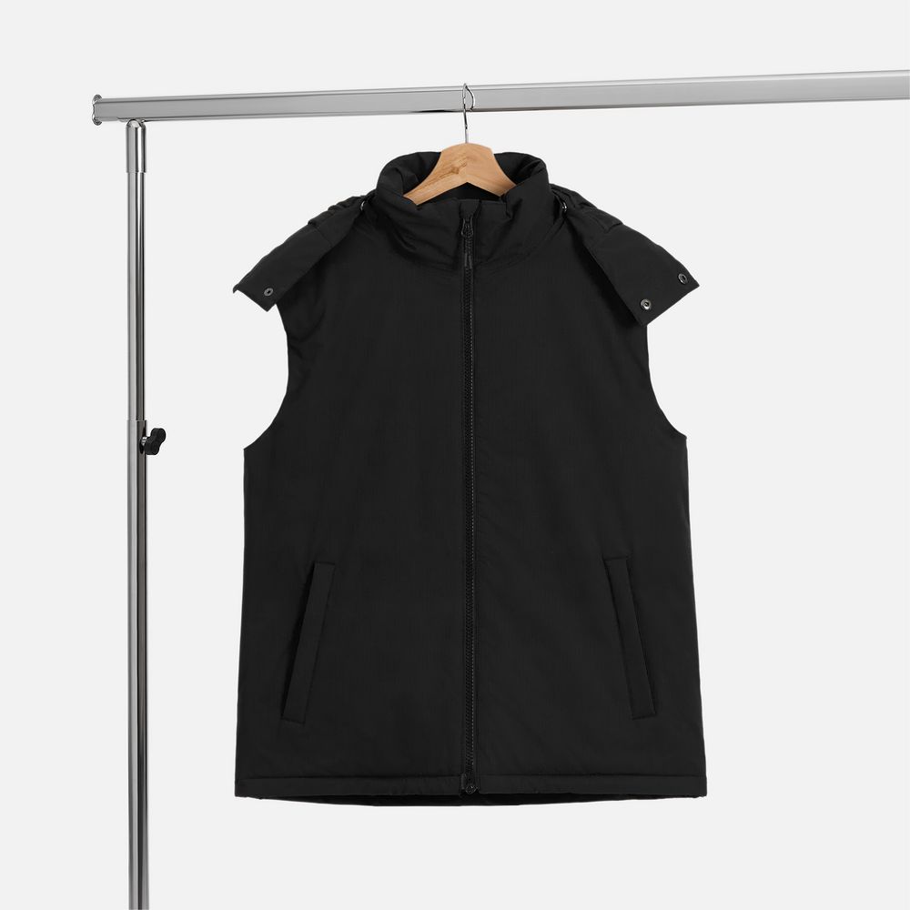 Жилет унисекс Sfera, черный, размер XXL