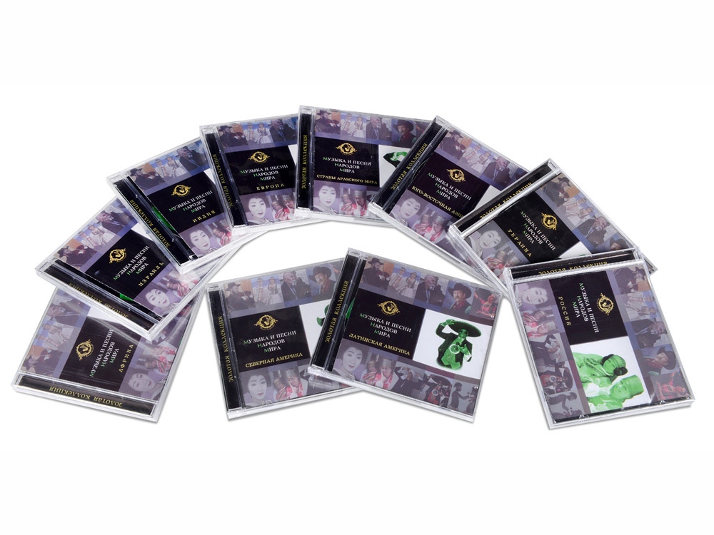 Набор Музыка и песни народов мира с логотипом  | Print Logo