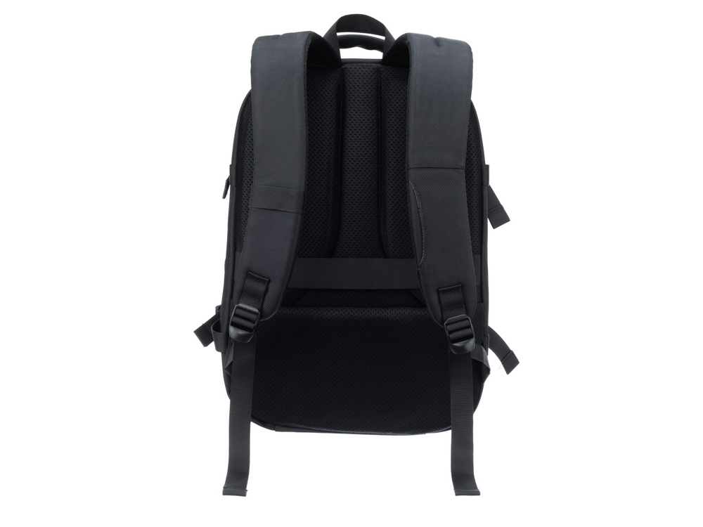 Рюкзак TORBER ВОЯЖ с отделением для ноутбука 18'', черный, полиэстер 900D, 34х16х47 см, 20 л