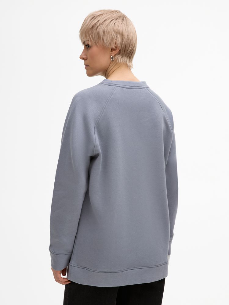 Свитшот унисекс S1, серый, размер XS/S