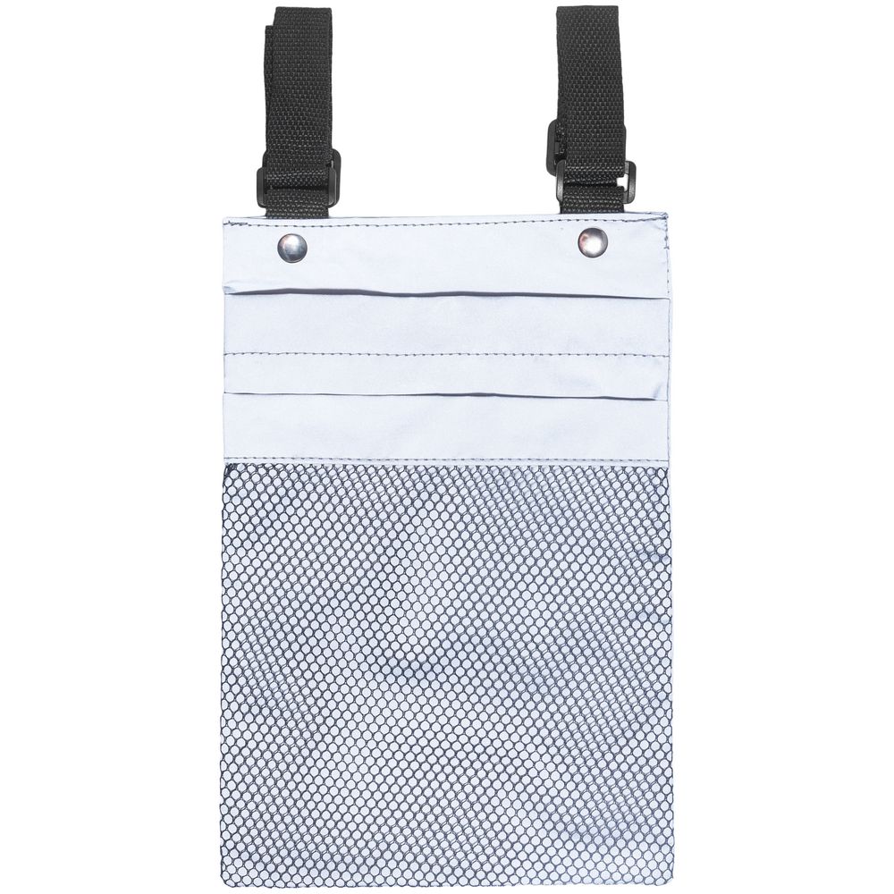 Велосумка Manifest из светоотражающей ткани — пример нанесения логотипа (Molti) | Print Logo