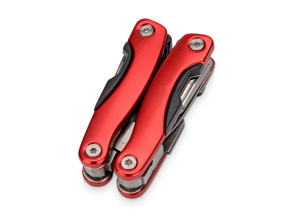 Подарочный набор Путешественник с флягой и мультитулом, красный