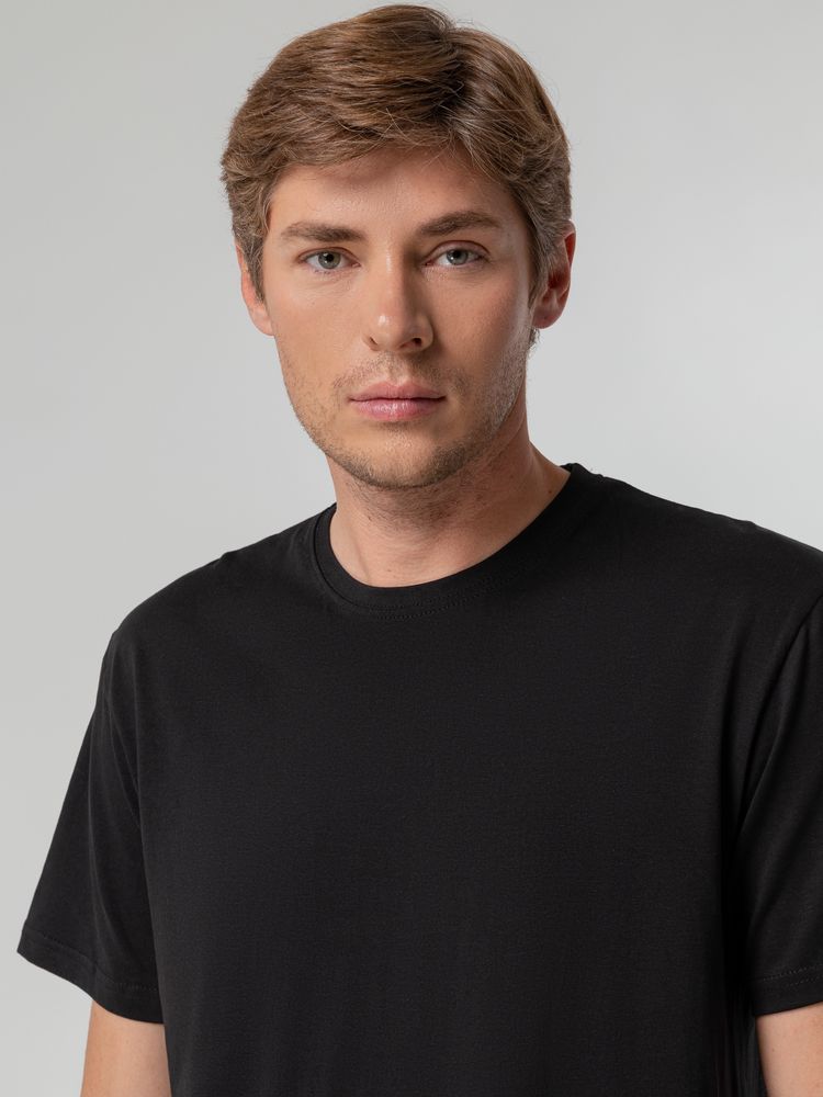 Футболка унисекс T-bolka 140, черная, размер 4XL