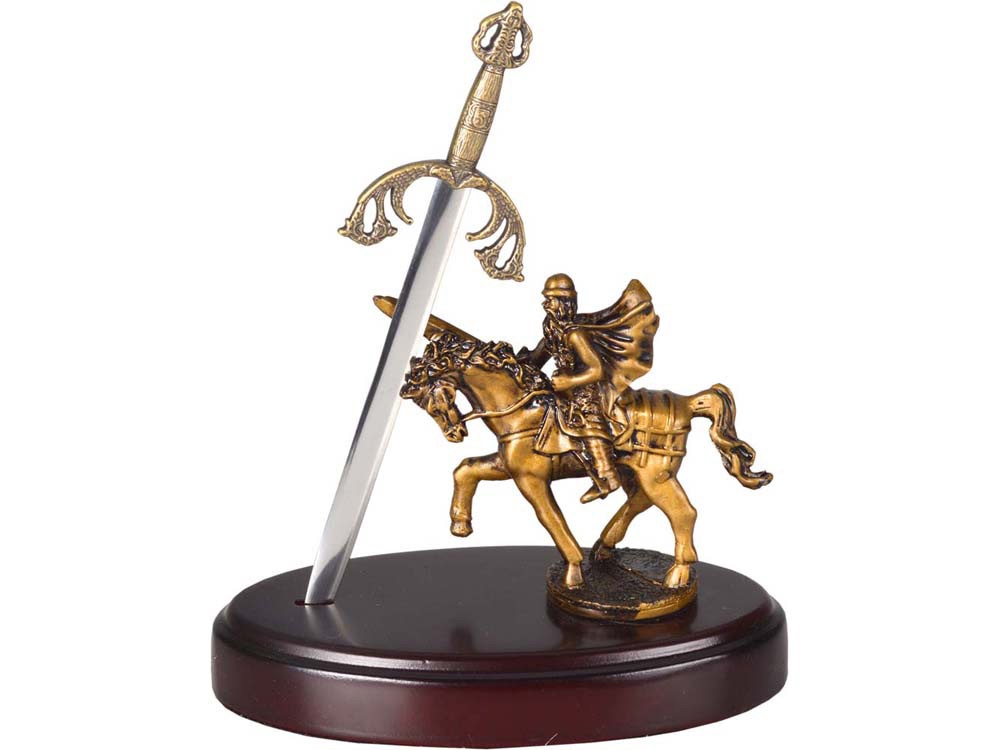 Нож на подставке Сэр Ланселот с логотипом  | Print Logo