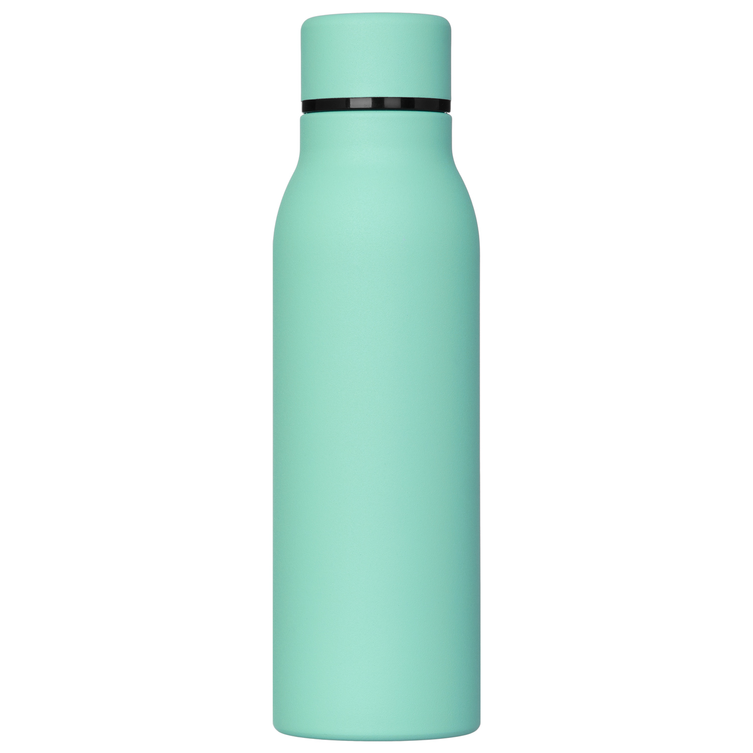 Термобутылка вакуумная герметичная Соренто (Sorento), серая, гладкое покрытие с логотипом Portobello Термокружки | Print Logo