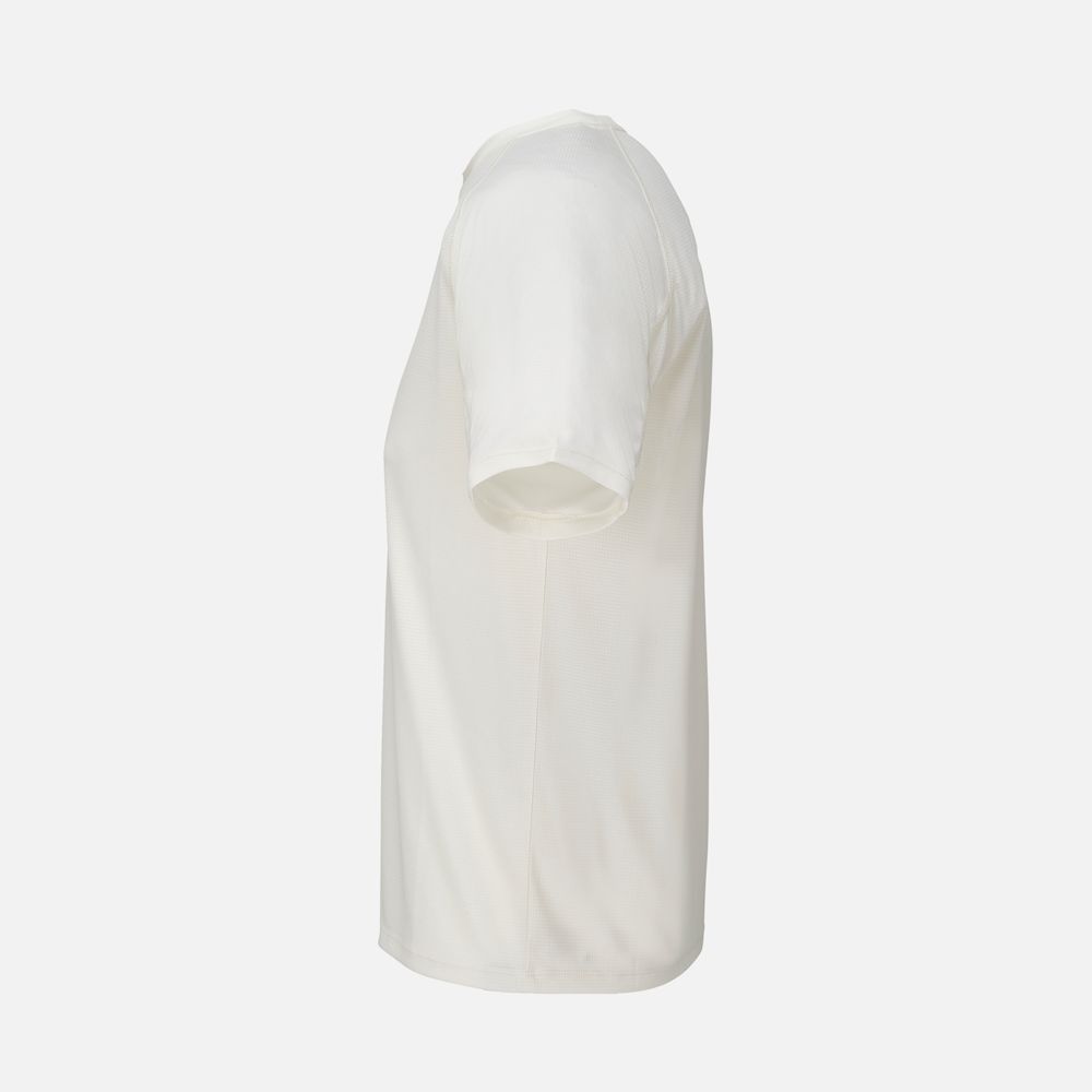 Футболка спортивная унисекс Vortex, молочно-белая, размер XL