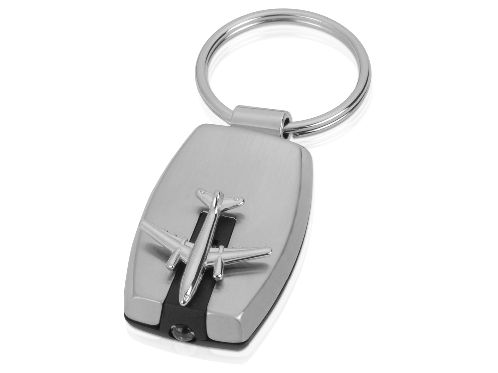 Брелок-фонарик Аэроплан с логотипом  | Print Logo