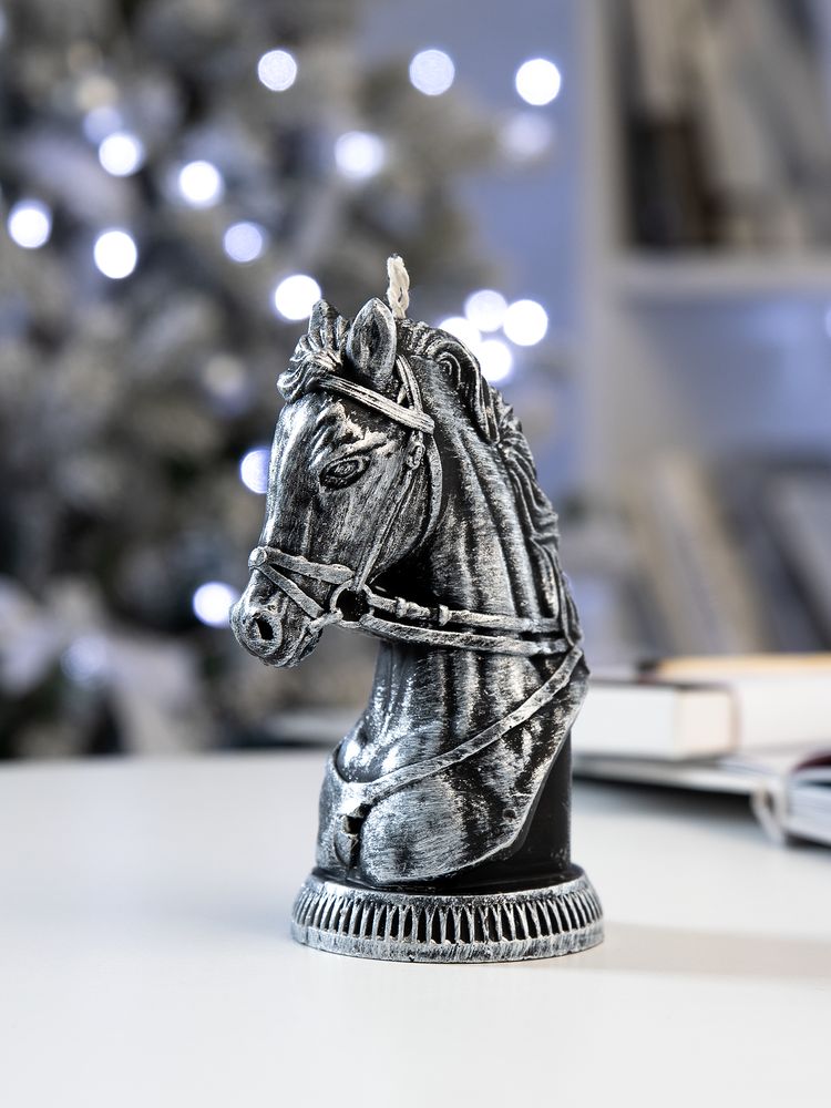 Свеча фигурная «Бюст лошади» фото на сайте Print Logo.