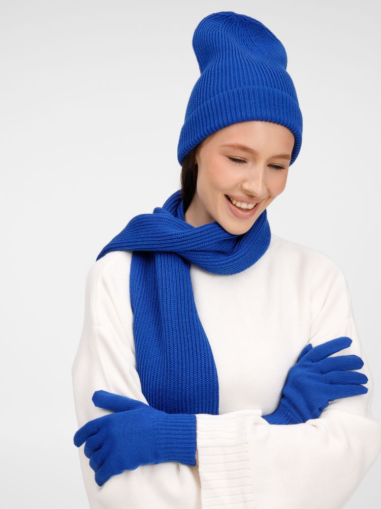 Перчатки Nobilis Mono, королевский синий, размер S/M