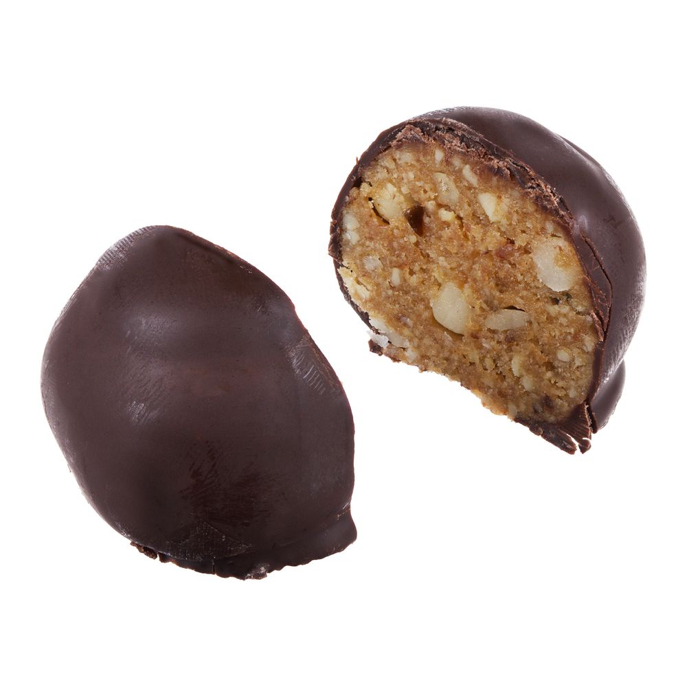 Конфеты «Кедровый грильяж» — пример нанесения логотипа (сделано в России) | Print Logo