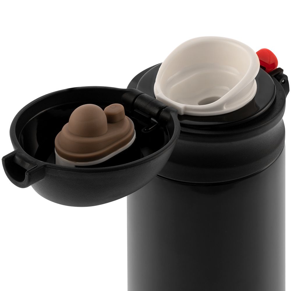 Термостакан goodTight 480 — пример нанесения логотипа (Indivo) | Print Logo