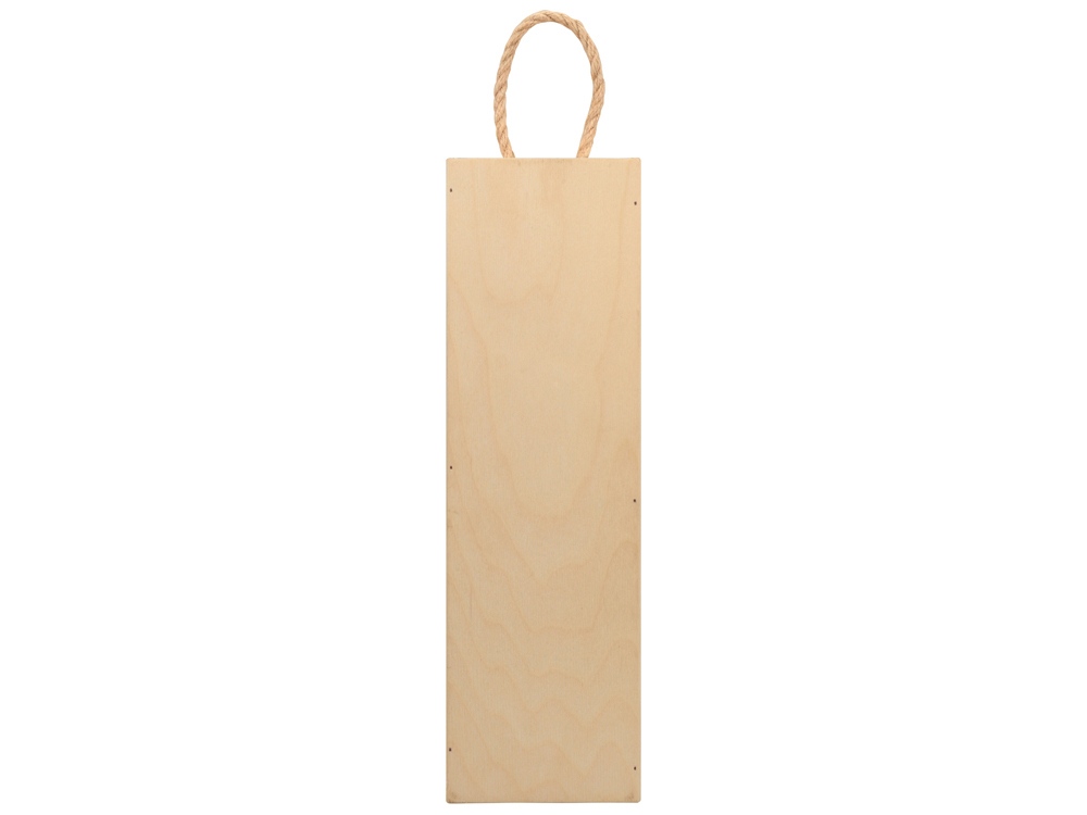 Пенал на 1 бутылку с грифельной крышкой, натуральный