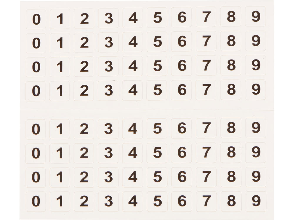 Табличка Tempark с номером телефона для временной парковки, белый