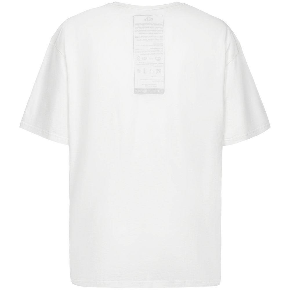 Футболка оверсайз «Во всем белом» — пример нанесения логотипа (Соль) | Print Logo