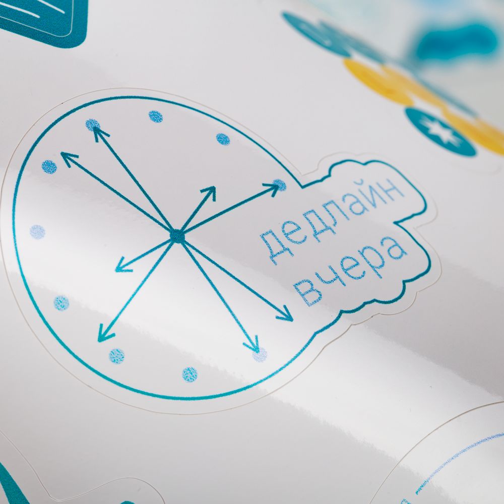 Наклейки из ПВХ Sticker Pack на заказ