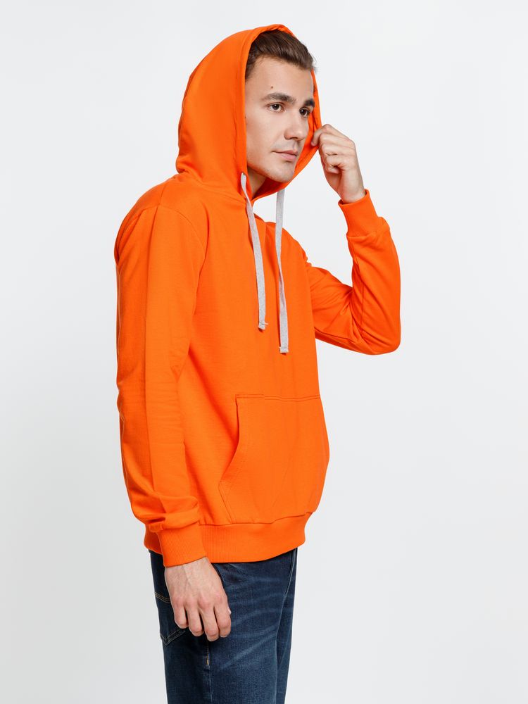 Толстовка с капюшоном Kirenga, оранжевая, размер M