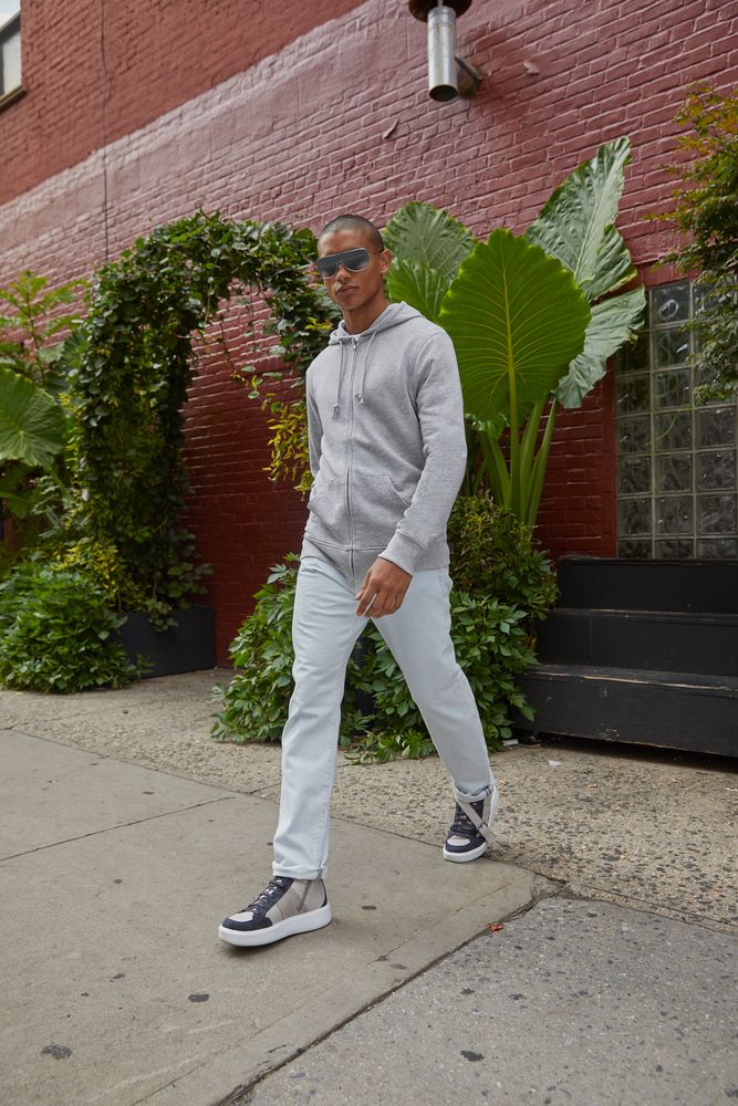 Толстовка на молнии с капюшоном унисекс BNC Inspire (Organic) фото на сайте Print Logo.